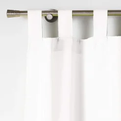 LINEA ESSENTIEL - TENDA CON PASSANTI IN POLIESTERE UNITO 140X260CM BIANCO: vendita online LINEA ESSENTIEL - TENDA CON PASSANTI IN POLIESTERE UNITO 140X260CM BIANCO in offerta