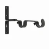 LINEA FERRO DECO - SUPPORTO PARETE DOPPIO COLORE NERO: vendita online LINEA FERRO DECO - SUPPORTO PARETE DOPPIO COLORE NERO in offerta