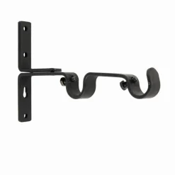 LINEA FERRO DECO - SUPPORTO PARETE DOPPIO COLORE NERO: vendita online LINEA FERRO DECO - SUPPORTO PARETE DOPPIO COLORE NERO in offerta