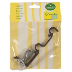LINEA FERRO DECO - SUPPORTO PARETE DOPPIO COLORE NERO: vendita online LINEA FERRO DECO - SUPPORTO PARETE DOPPIO COLORE NERO in offerta