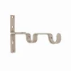 LINEA FERRO DECO - SUPPORTO PARETE DOPPIO CROMO SATINATO : vendita online LINEA FERRO DECO - SUPPORTO PARETE DOPPIO CROMO SATINATO in offerta
