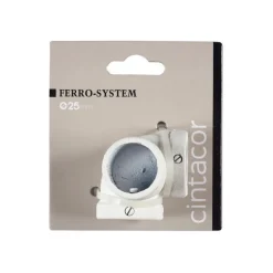 LINEA FERRO SYSTEM - CONNETTORE ANGULARE 3 BASTONI COLORE BIANCO : vendita online LINEA FERRO SYSTEM - CONNETTORE ANGULARE 3 BASTONI COLORE BIANCO in offerta