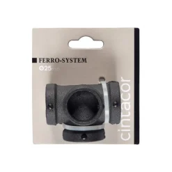 LINEA FERRO SYSTEM - CONNETTORE ANGULARE 4 BASTONI COLORE GRIGIO PIOMBO : vendita online LINEA FERRO SYSTEM - CONNETTORE ANGULARE 4 BASTONI COLORE GRIGIO PIOMBO in offerta