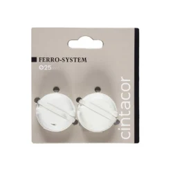 LINEA FERRO SYSTEM - SET 2 FINALI PER TENDA MOD. TAPPO COLORE BIANCO: vendita online LINEA FERRO SYSTEM - SET 2 FINALI PER TENDA MOD. TAPPO COLORE BIANCO in offerta