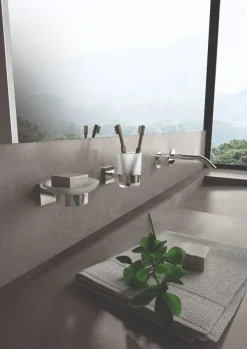 LINEA FIUJI - PORTA SAPONE CROMATO