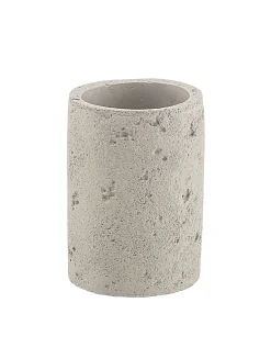 LINEA GINEVRA - BICCHIERE PORTASPAZZOLINI GRIGIO