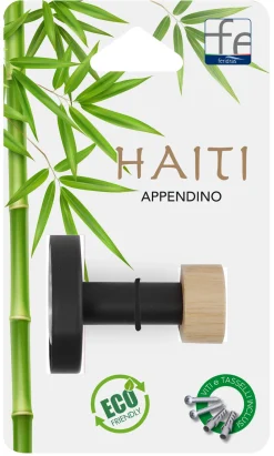 LINEA HAITI - APPENDINO NERO E NATURALE