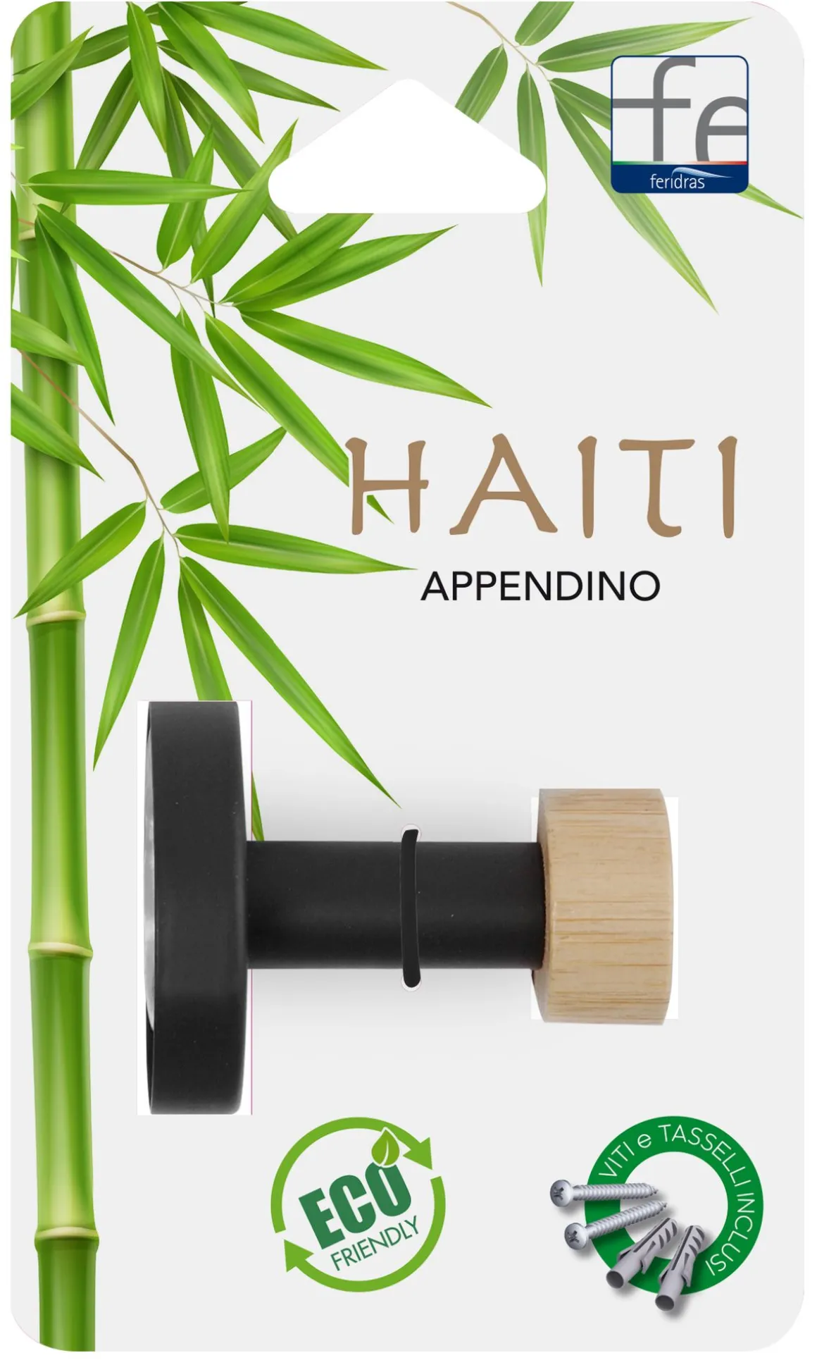LINEA HAITI - APPENDINO NERO E NATURALE
