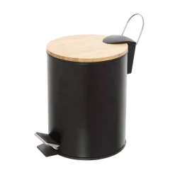 LINEA HAITI - PATTUMIERA 3L NERO E NATURALE