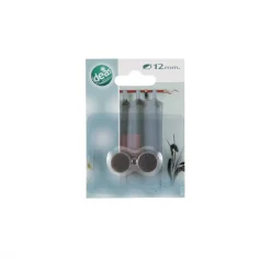 LINEA IDEAS 12 - SET 2 FINALI PER TENDA IN METALLO MOD. TAPPO COLORE NERO: vendita online LINEA IDEAS 12 - SET 2 FINALI PER TENDA IN METALLO MOD. TAPPO COLORE NERO in offerta
