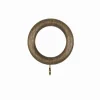LINEA IDEAS WOOD - SET 8 ANELLI PER TENDA IN LEGNO COLORE ZEBRANO : vendita online LINEA IDEAS WOOD - SET 8 ANELLI PER TENDA IN LEGNO COLORE ZEBRANO in offerta