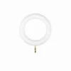 LINEA IDEAS WOOD - SET 8 ANELLI PER TENDA IN LEGNO COLORE BIANCO : vendita online LINEA IDEAS WOOD - SET 8 ANELLI PER TENDA IN LEGNO COLORE BIANCO in offerta