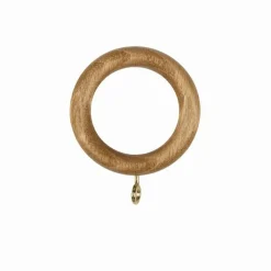 LINEA IDEAS WOOD - SET 8 ANELLI PER TENDA IN LEGNO COLORE FAGGIO: vendita online LINEA IDEAS WOOD - SET 8 ANELLI PER TENDA IN LEGNO COLORE FAGGIO in offerta