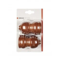 LINEA IDEAS WOOD - SET 2 FINALI PER TENDA MOD. CLASSICO COLORE CEDRO: vendita online LINEA IDEAS WOOD - SET 2 FINALI PER TENDA MOD. CLASSICO COLORE CEDRO in offerta