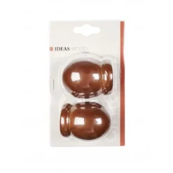 LINEA IDEAS WOOD - SET 2 FINALI PER TENDA MOD. SFERA COLORE CEDRO: vendita online LINEA IDEAS WOOD - SET 2 FINALI PER TENDA MOD. SFERA COLORE CEDRO in offerta