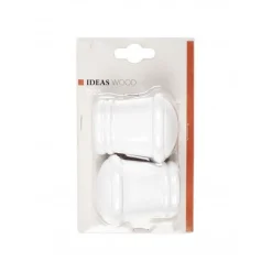 LINEA IDEAS WOOD - SET 2 FINALI PER TENDA MOD. CONO COLORE BIANCO: vendita online LINEA IDEAS WOOD - SET 2 FINALI PER TENDA MOD. CONO COLORE BIANCO in offerta