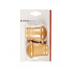 LINEA IDEAS WOOD - SET 2 FINALI PER TENDA MOD. CONO COLORE FAGGIO: vendita online LINEA IDEAS WOOD - SET 2 FINALI PER TENDA MOD. CONO COLORE FAGGIO in offerta