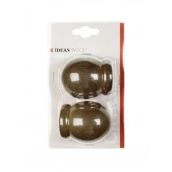 LINEA IDEAS WOOD - SET 2 FINALI PER TENDA MOD. SFERA COLORE ZEBRANO : vendita online LINEA IDEAS WOOD - SET 2 FINALI PER TENDA MOD. SFERA COLORE ZEBRANO in offerta