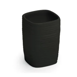 LINEA KELLY - BICCHIERE PORTASPAZZOLINI NERO