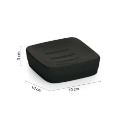 LINEA KELLY - PORTA SAPONE NERO