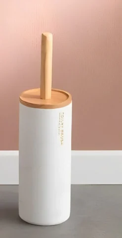 LINEA LEA - PORTASCOPINO BIANCO E BAMBU'