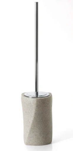 LINEA LIBRA - PORTASCOPINO BEIGE E CROMO