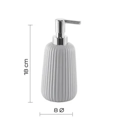 LINEA MARIKA - DISPENSER GRIGIO E CROMO