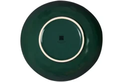 LINEA MEDITERRANEO - INSALATIERA VERDE SCURO IN GRES DIAM 27CM H11CM