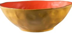 LINEA MEDITERRANEO - INSALATIERA MEDIA IN GRES DIAM 22.5CM H 8CM ASSORTITO