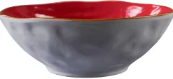 LINEA MEDITERRANEO - INSALATIERA MEDIA IN GRES DIAM 22.5CM H 8CM ASSORTITO