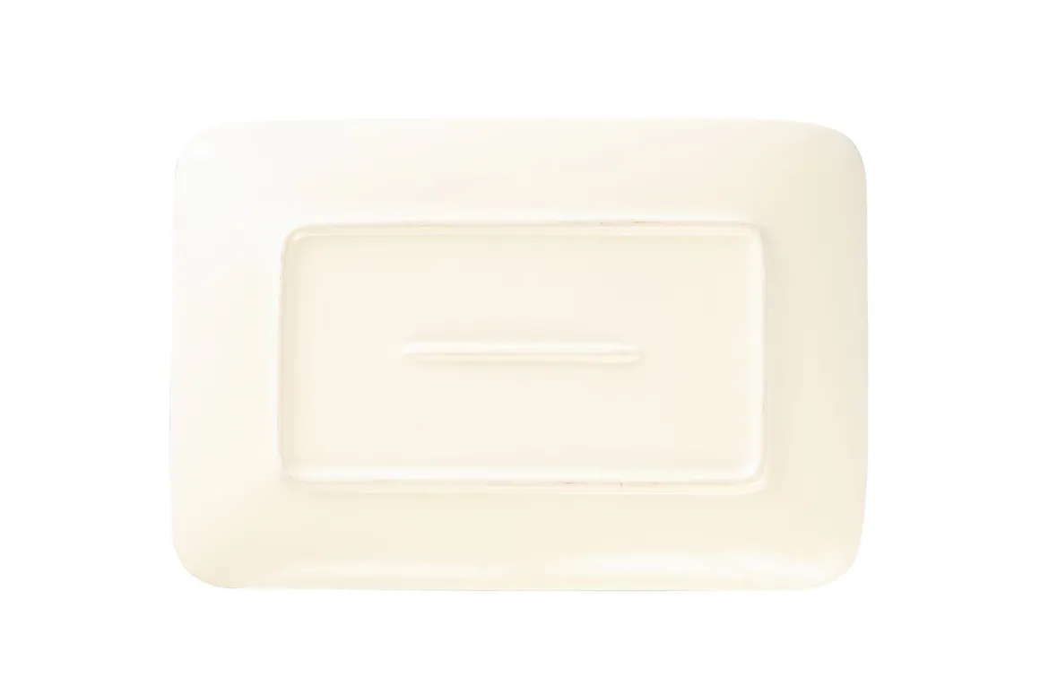 LINEA MEDITERRANEO - PIATTO RETTANGOLARE GRES FANGO 27X19CM