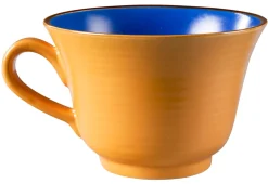 LINEA MEDITERRANEO - TAZZA COLAZIONE IN GRES 350ML ASSORTITO