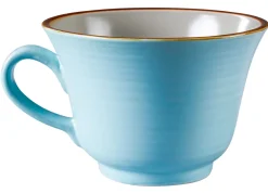 LINEA MEDITERRANEO - TAZZA COLAZIONE IN GRES 350ML ASSORTITO