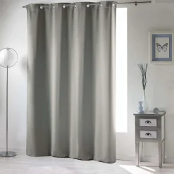 LINEA OCCULT - TENDA COPRENTE CON OCCHIELLI IN POLIESTERE UNITO 135X280CM PERLA: vendita online LINEA OCCULT - TENDA COPRENTE CON OCCHIELLI IN POLIESTERE UNITO 135X280CM PERLA in offerta