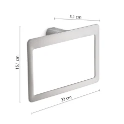 LINEA PIRENEI - PORTA ASCIUGAMANI ANELLO CROMO