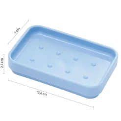 LINEA SEVENTY - PORTA SAPONE CELESTE