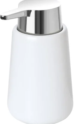 LINEA SIDNEY - DISPENSER SAPONE BIANCO E CROMO