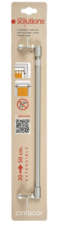 LINEA TAPON - ASTINA A PRESSIONE AUTOBLOCCANTE ESTENSIBILE 30-50CM GRIGIO: vendita online LINEA TAPON - ASTINA A PRESSIONE AUTOBLOCCANTE ESTENSIBILE 30-50CM GRIGIO in offerta