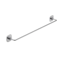 LINEA TEIDE - PORTA ASCIUGAMANO CROMATO IN ACCIAIO INOX 45X6,7X5,3CM
