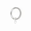 LINEA TENDENCIAS - SET 10 ANELLI PER TENDA IN METALLO COLORE CROMO SATINATO : vendita online LINEA TENDENCIAS - SET 10 ANELLI PER TENDA IN METALLO COLORE CROMO SATINATO in offerta