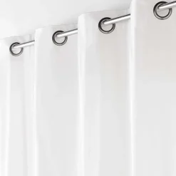LINEA TWILY - TENDA CON OCCHIELLI IN COTONE/POLIESTERE 135X260CM BIANCO: vendita online LINEA TWILY - TENDA CON OCCHIELLI IN COTONE/POLIESTERE 135X260CM BIANCO in offerta