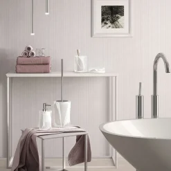 LINEA TWIST - PORTA SAPONE BIANCO