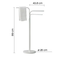 LINEA WINNY - PIANTANA PORTA ASCIUGAMANI BIANCO