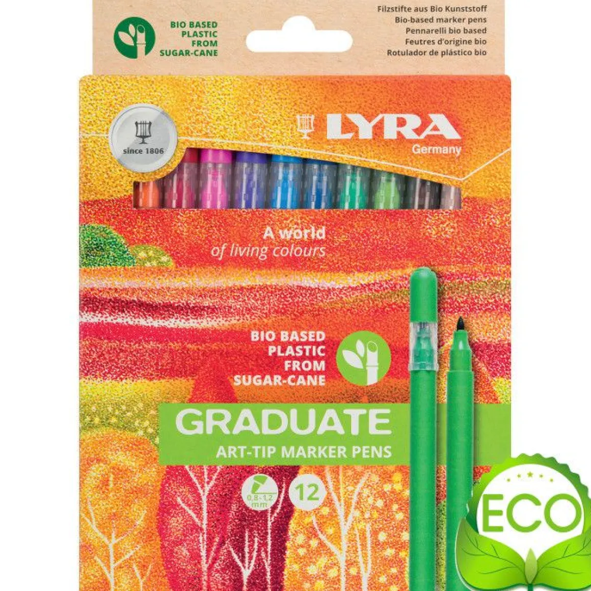LYRA - ASTUCCIO 12 PENNARELLI LYR GRAD ART-TIP ASSORTITI: vendita online LYRA - ASTUCCIO 12 PENNARELLI LYR GRAD ART-TIP ASSORTITI in offerta