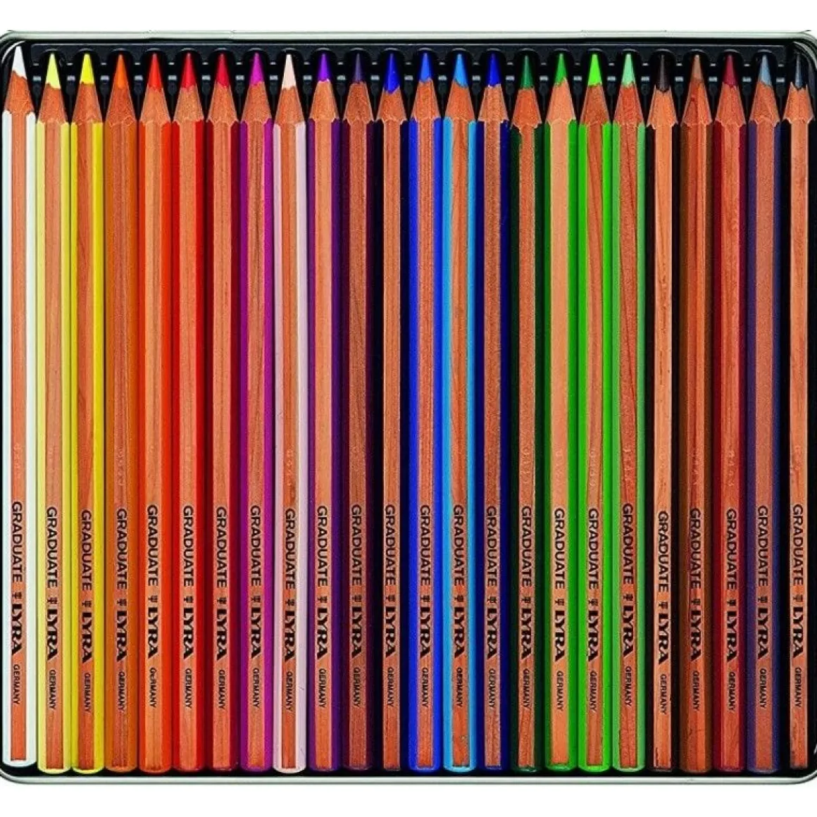 LYRA - GRADUATE SCATOLA 24 MATITE COLORATE: vendita online LYRA - GRADUATE SCATOLA 24 MATITE COLORATE in offerta