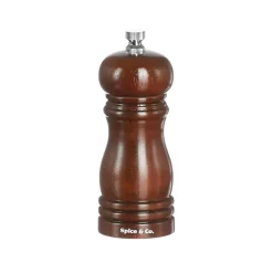 MACINA PEPE/SALE UNIVERSALE IN LEGNO NOCE H. 17CM