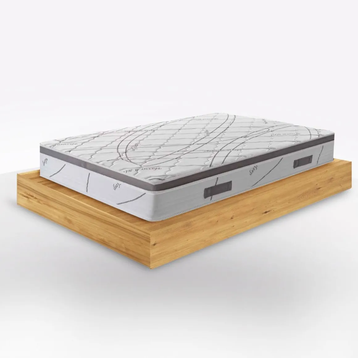 MATERASSO PILLOW TOP 1 PIAZZA E 1/2 120X190CM A MOLLE TRADIZIONALI E MEMORY