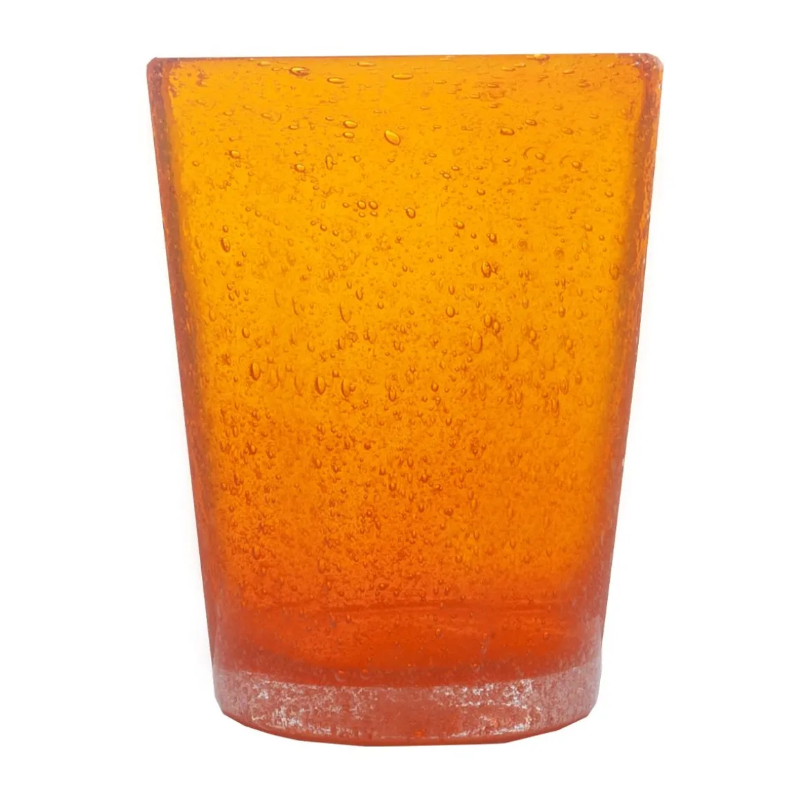MEMENTO - BICCHIERE ACQUA IN VETRO ORANGE 30CL