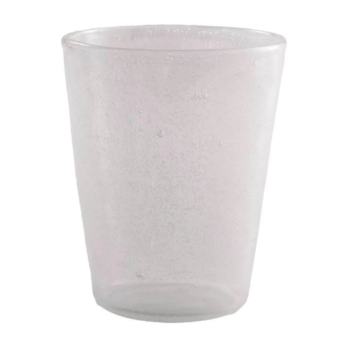 MEMENTO - BICCHIERE ACQUA IN VETRO WHITE TRASPARENT 30CL