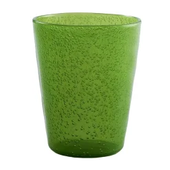 MEMENTO - BICCHIERE ACQUA IN VETRO LIME 30CL